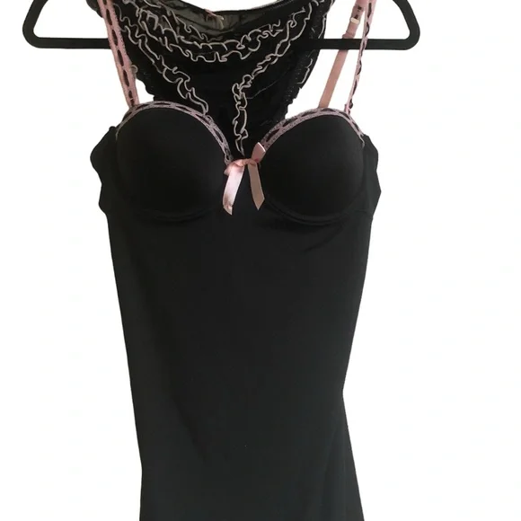 Pink and Black Rampage Intimates Lingerie - Picture 2 of 16